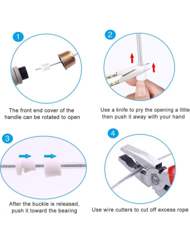 Cuerda de Saltar con Peso Gaoykai 304.8 cm Ajustable Fitness