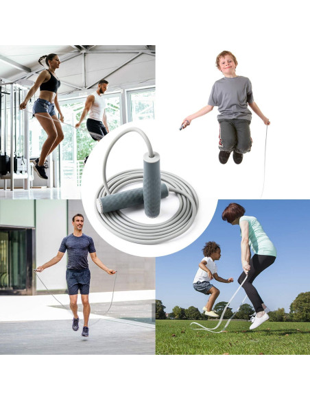 Cuerda de Saltar con Peso 0.45 kg Proud Panda Ajustable