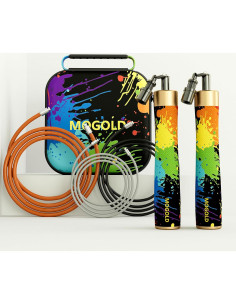 Cuerda de Salto con Peso MOGOLD - Ajustable y Ergonómica 2