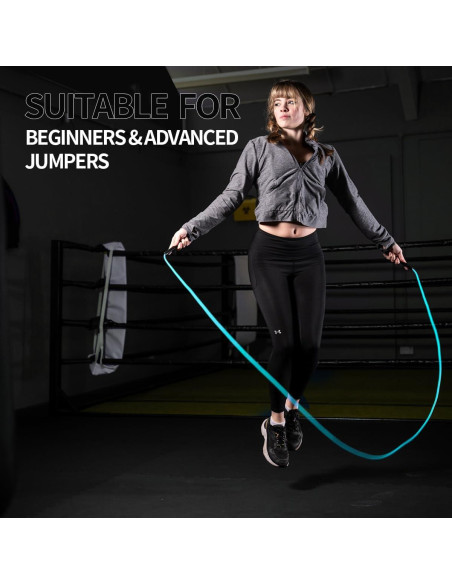 Cuerda de Saltar Ajustable Hererope 6mm PVC para Fitness