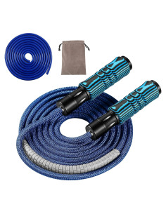Cuerda de Salto con Peso Kaiaiyong Ajustable 28 cm Azul
