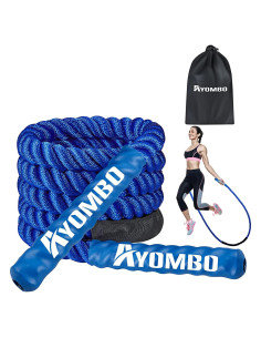 Cuerda de Salto con Peso Ayombo 0.9 kg para Fitness
