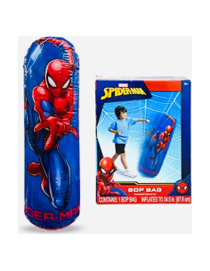 Saco de Golpes Inflable Spiderman 87.63 cm para Niños