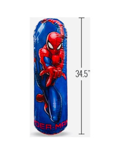 Saco de Golpes Inflable Spiderman 87.63 cm para Niños 2