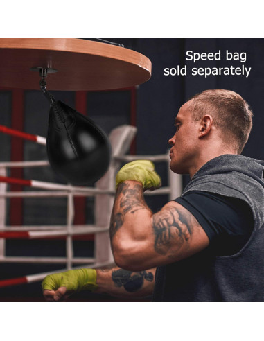Kit Soporte Speedbag Acero Inoxidable BOXERPOINT 360
