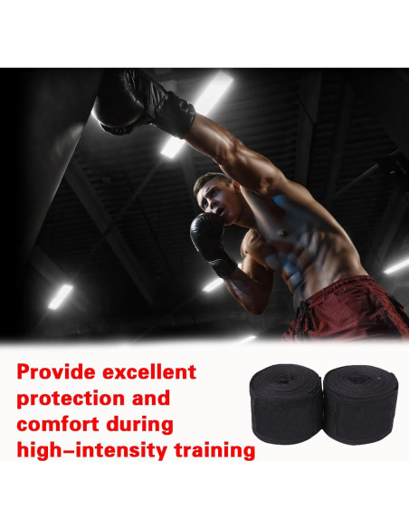 Envolturas de Mano de Boxeo Bntyok QJBD-2PCS 149.86 cm