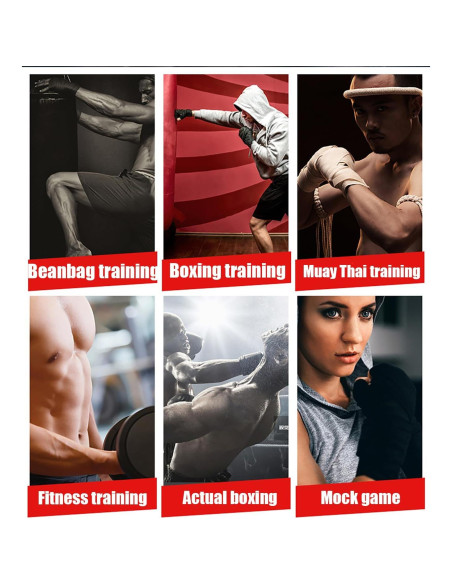 Envolturas de Mano de Boxeo Bntyok QJBD-2PCS 149.86 cm