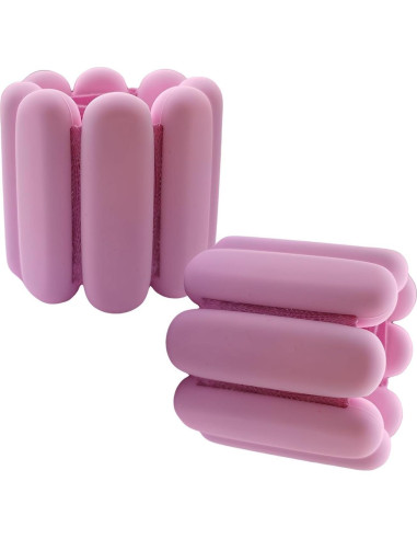 Pesas para Tobillos y Muñecas FlamingoCasa 0.91Kg Ajustables Rosa