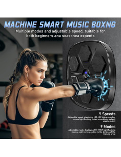 Máquina de Boxeo Musical Adius 2025 - LED, 9 Modos, Pared 2