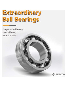 Cuerda de Salto con Peso FEECCO Burno Lite 1/4 lb Ajustable 3.35m 2