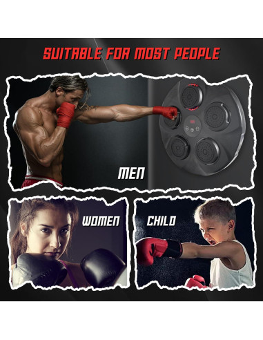 Máquina de Boxeo Musical Inteligente ZI HAN XIONG - Compacta
