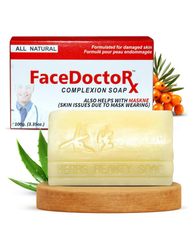 Jabón Face Doctor 95g para Acné y Rosácea - Piel Sensible