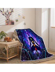 Manta de Franela JAWO 127x152 cm para Yoga y Meditación 2