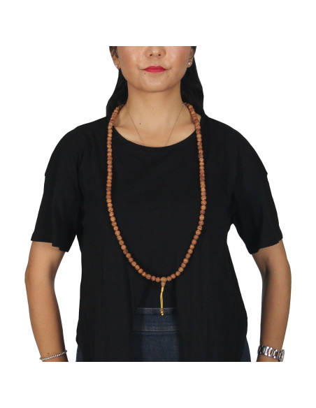 Mala de Meditación Budista de Bodhiseed 108 Cuentas Ajustable