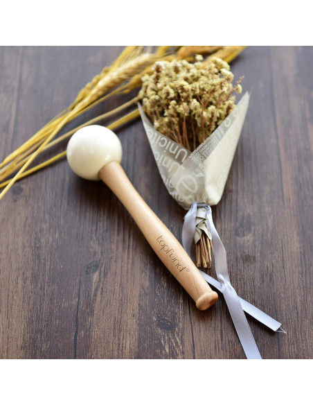 Juego de 3 Cuencos de Canto de Cristal TOPFUND 15-20 cm