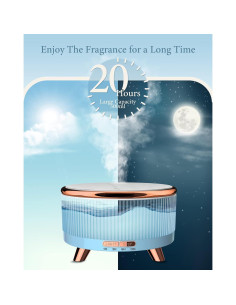 Difusor de Aromaterapia Jack & Rose 500ml Azul Claro 2