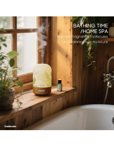 Difusor de Aceite Esencial Fashome 100ml Ultrasonido Jazmín 2