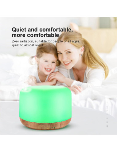 Difusor de Aceite Esencial Marchred 300ML Ultrasónico con Control Remoto