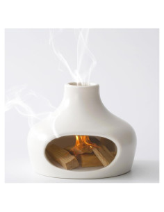 Quemador de Incienso Cerámica IVWOXO Palo Santo 11.4cm