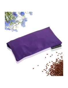 Almohadilla para ojos Yoga Diario Ciruela 25x15 cm Alivio Estrés