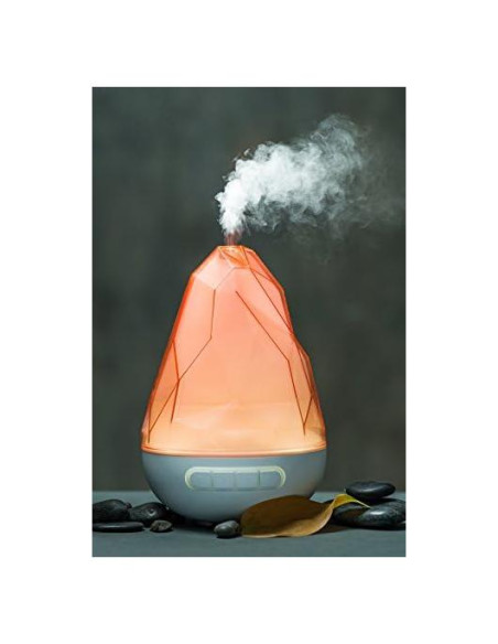 Humidificador Ultrasónico Quooz Rockano 200ml con Difusor