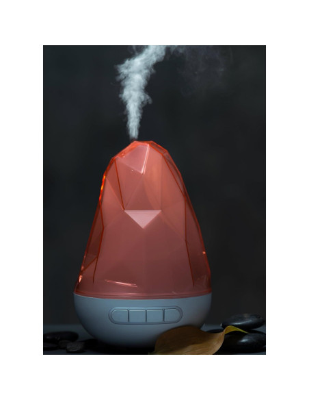 Humidificador Ultrasónico Quooz Rockano 200ml con Difusor