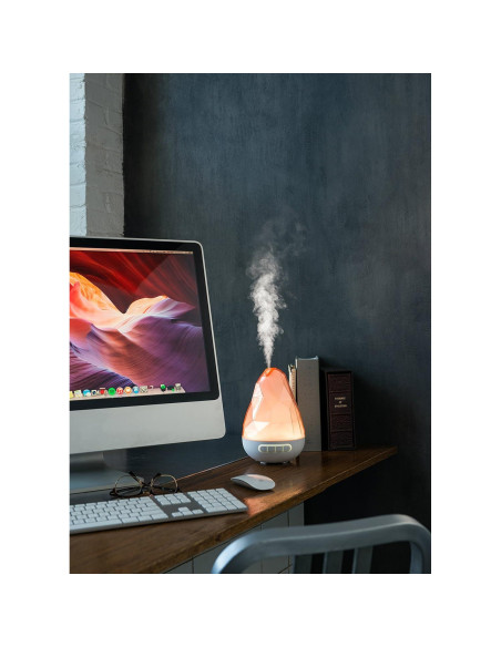 Humidificador Ultrasónico Quooz Rockano 200ml con Difusor