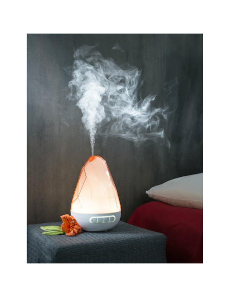 Humidificador Ultrasónico Quooz Rockano 200ml con Difusor