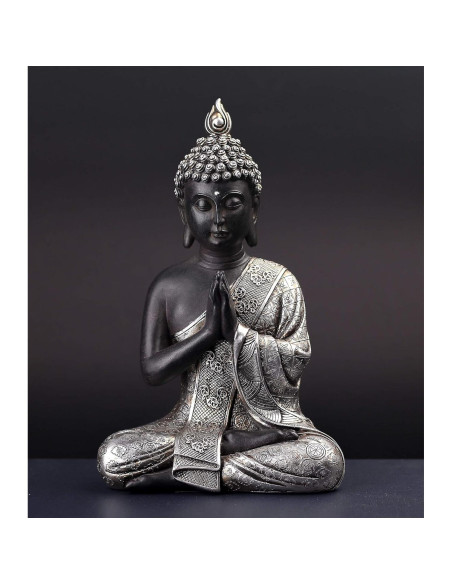Estatua de Buda Meditando JORAE 24.1 cm Resina Decorativa Estatua de Buda Meditando JORAE 24.1 cm Resina Decorativa