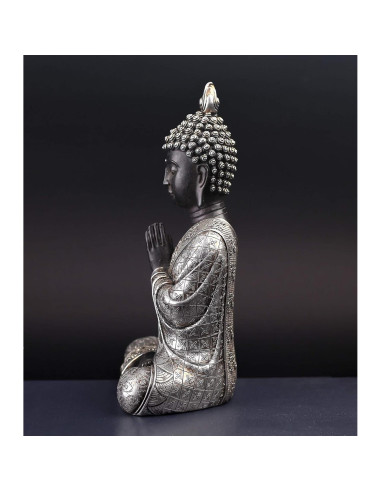 Estatua de Buda Meditando JORAE 24.1 cm Resina Decorativa