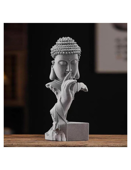 Estatua de Buda Tiwhdni de Meditación para Decoración Zen 20 cm