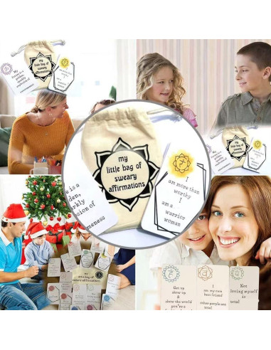 24 Tarjetas de Afirmación Divertidas SHITBRF - Inspiración Positiva