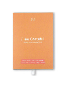 Juego de Diario de Gratitud y Tarjetas de Afirmación - The Intentional Maven