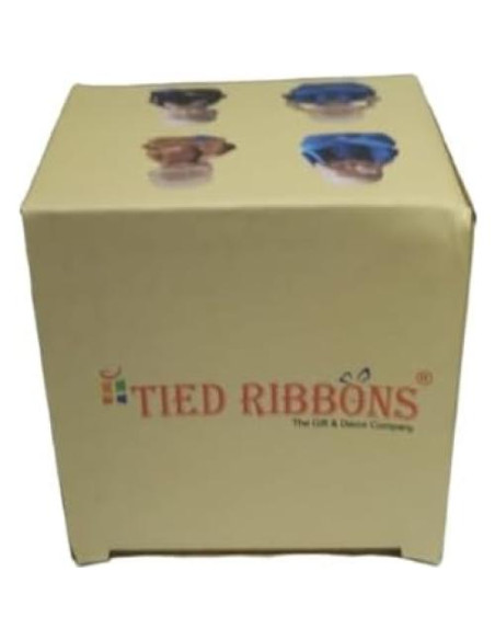 Estatuas de Buda Bebé TIED RIBBONS - 4 Pcs Resina 5.08 cm