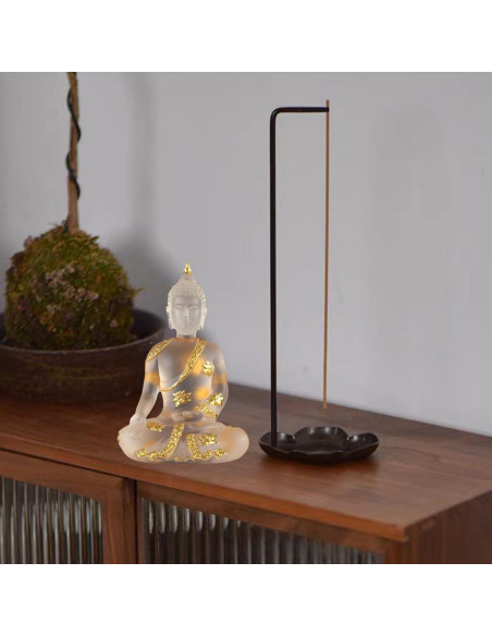 Estatua de Buda Tailandés de Resina 17 cm para Decoración
