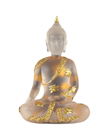 Estatua de Buda Tailandés de Resina 17 cm para Decoración