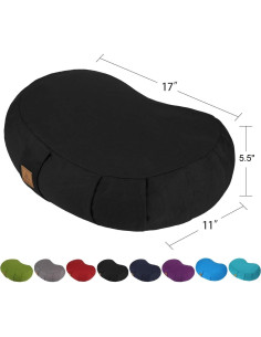 Cojín de Meditación FelizMax Zafu 43cm Algodón Orgánico 2