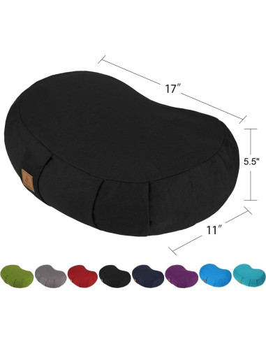 Cojín de Meditación FelizMax Zafu 43cm Algodón Orgánico