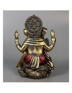 Estatua de Ganesh JORAE 18.3 cm en Bronce Antiguo Decorativa 2