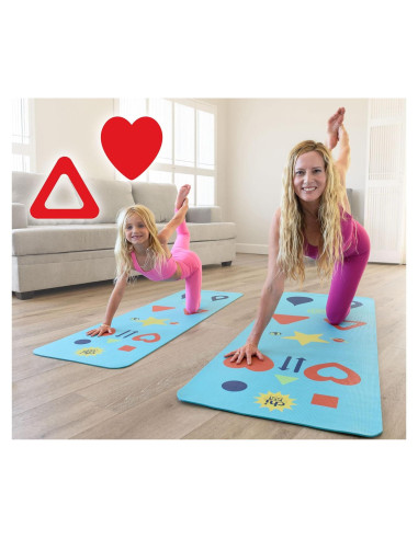 Alfombrilla de Yoga Chi Universe para Niños Aqua 152x47cm