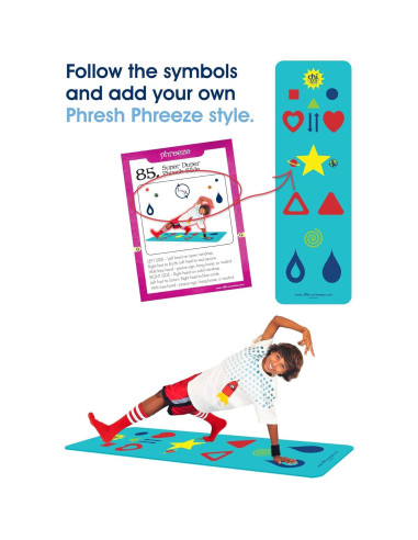 Alfombrilla de Yoga Chi Universe para Niños Aqua 152x47cm