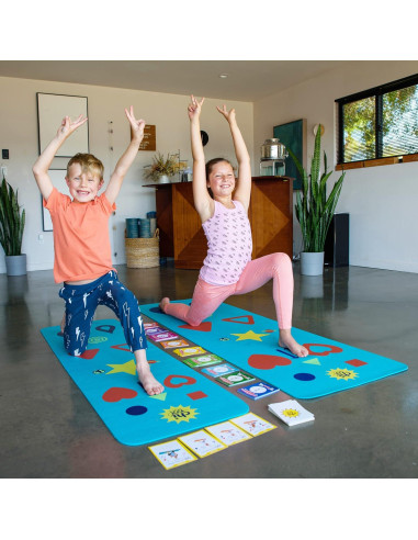 Alfombrilla de Yoga Chi Universe para Niños Aqua 152x47cm