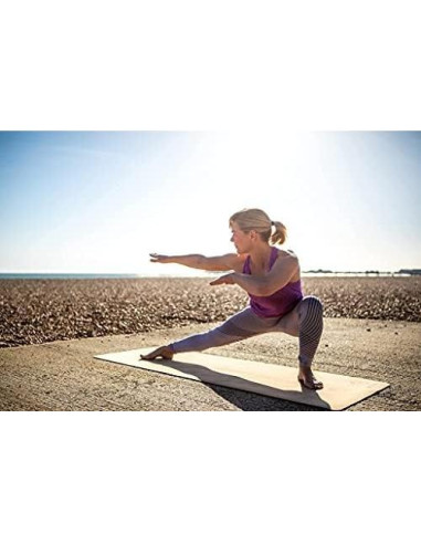 Alfombrilla de Yoga Ecológica Ecoga 5mm Antideslizante con Correa