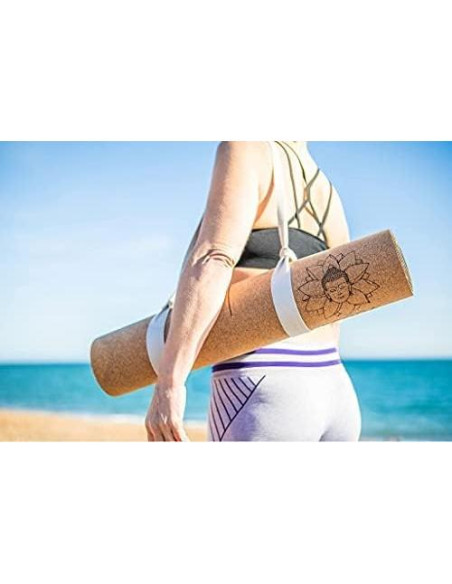 Alfombrilla de Yoga Ecológica Ecoga 5mm Antideslizante con Correa