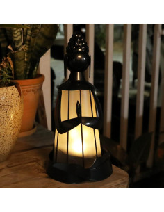 Luces Solares Buda Shakyamuni MUMTOP Decoración Jardín 2.54cm 2