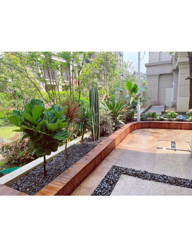 Piedras Negras Pulidas FANTIAN 2.3 kg 1-2 pulgadas Decorativas