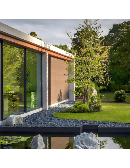 Piedras Negras Pulidas FANTIAN 2.3 kg 1-2 pulgadas Decorativas