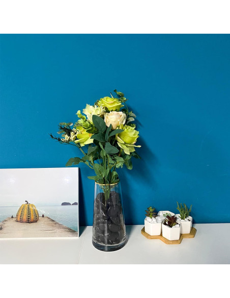 Piedras Negras Pulidas FANTIAN 2.3 kg 1-2 pulgadas Decorativas