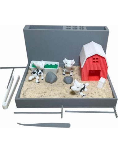 Organizador de Escritorio Jardín Zen Yippeemaker con Arena