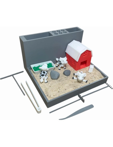 Organizador de Escritorio Jardín Zen Yippeemaker con Arena